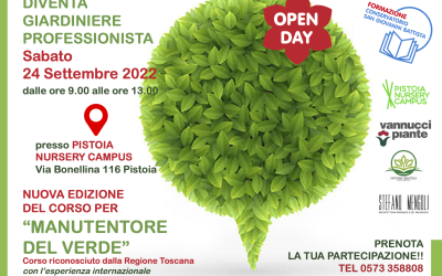 Open Day Corso Manutentore del Verde!